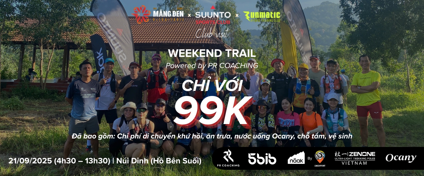 Suunto Weekend Trail Tháng 9/2025