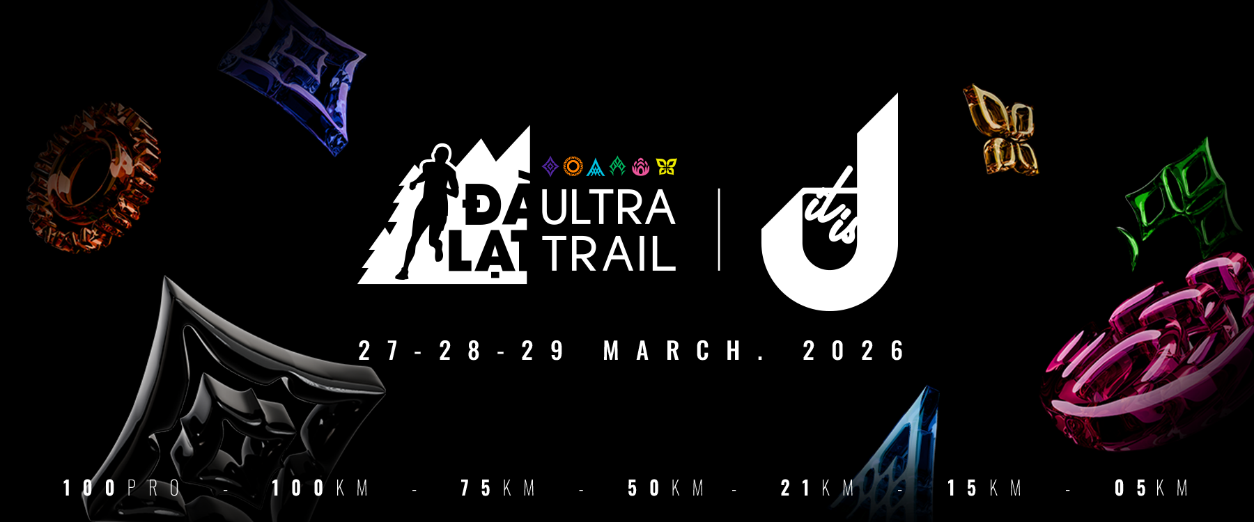 Giải siêu marathon địa hình Dalat Ultra Trail 2026