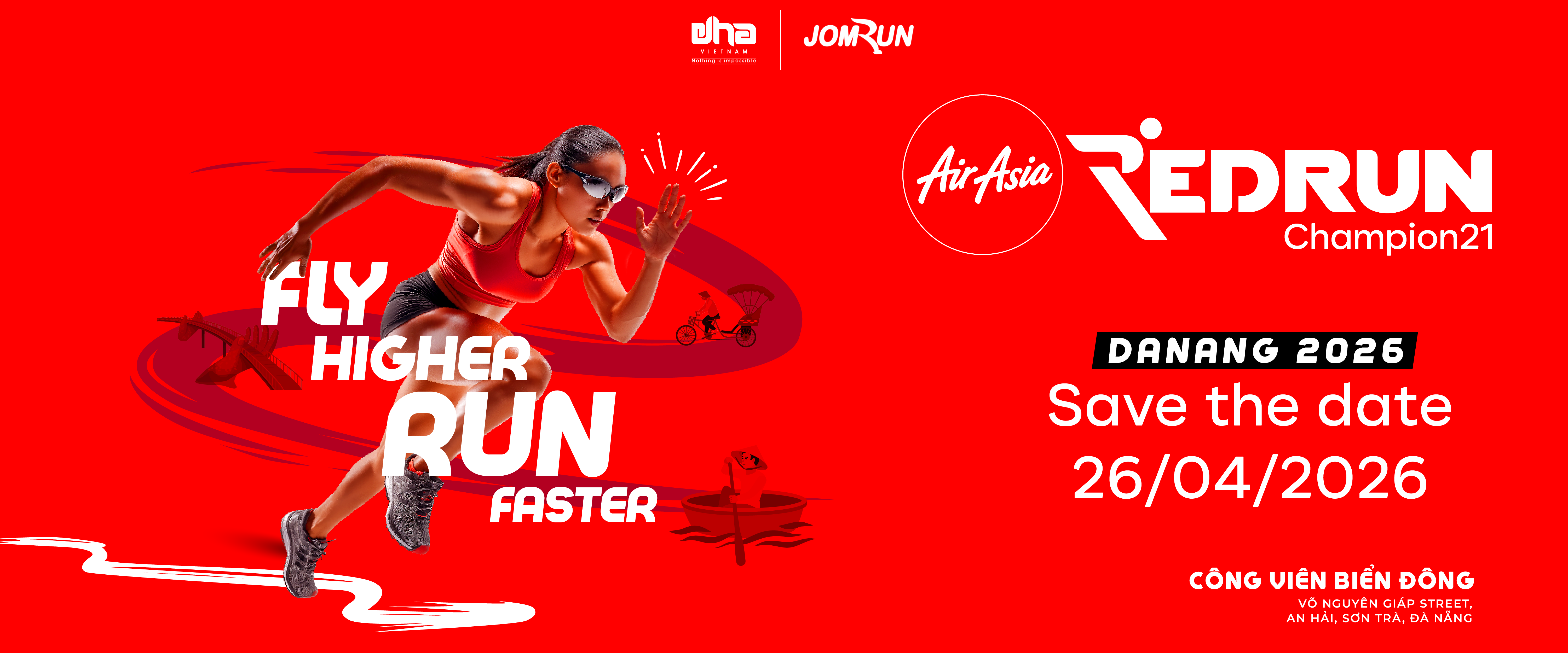 Giải AirAsia RedRun Đà Nẵng - Champion 21