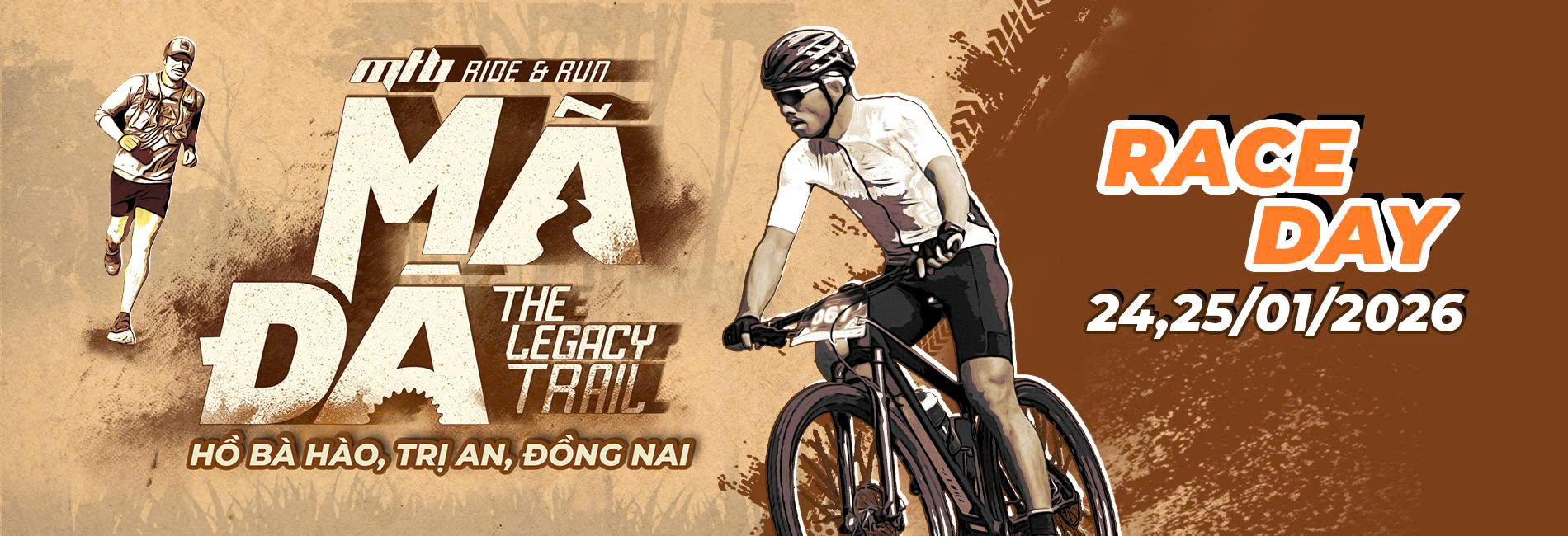 MTB RIDE & RUN - MÃ ĐÀ THE LEGACY TRAIL